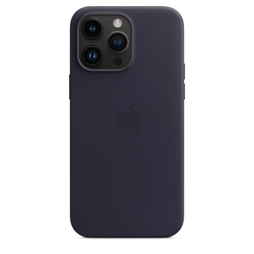 Кожаный чехол Apple MagSafe для iPhone 14 Pro Ink