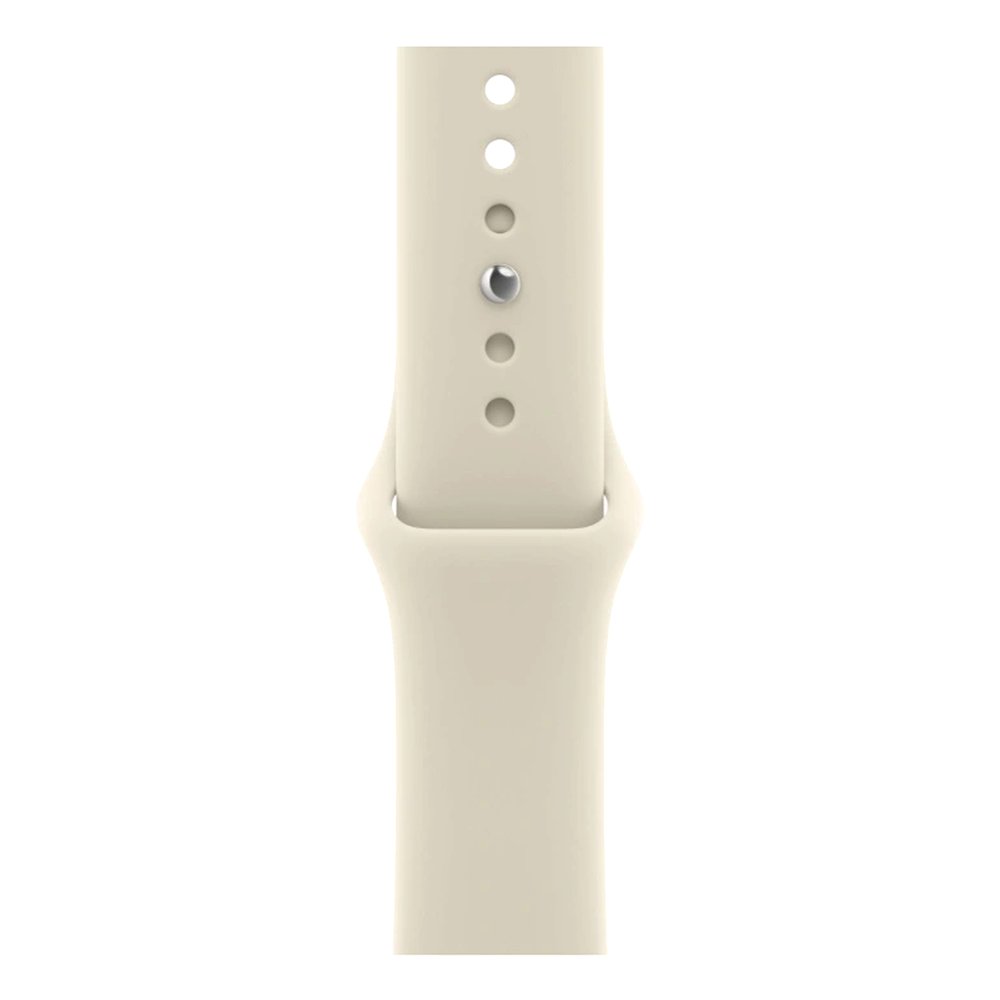 Смарт-часы Apple Watch Series 12, 46 мм, GPS, корпус алюминий Light Gold, ремешок Sport Band Sand, размер M/L