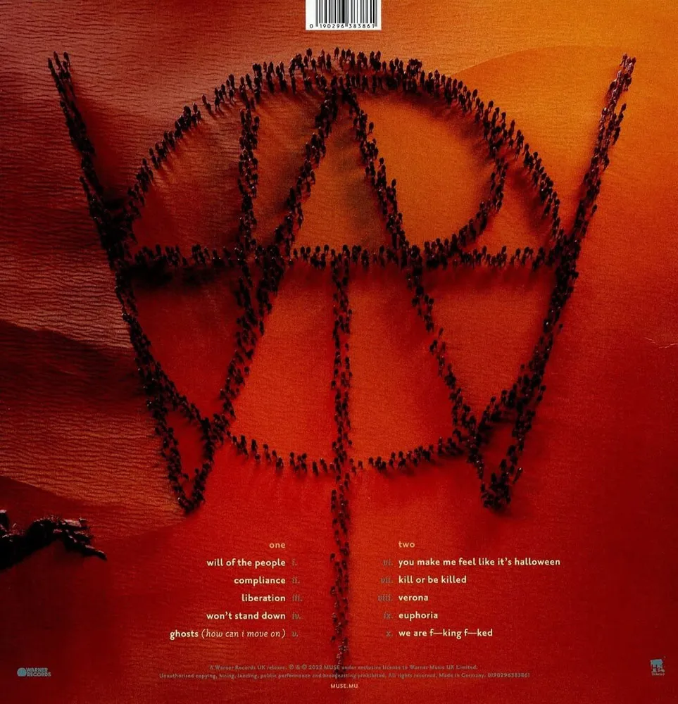 Виниловая пластинка MUSE - Will Of The People