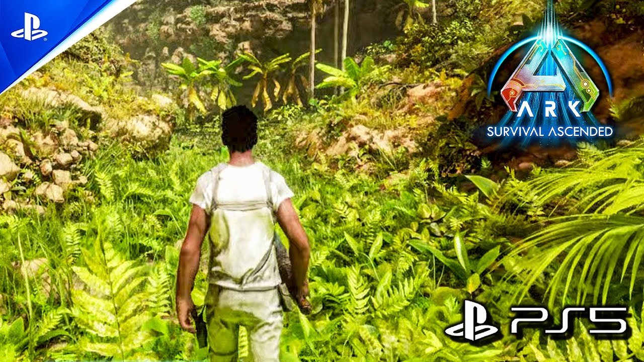 Игра ARK: Survival Ascended, русские субтитры (PS5)