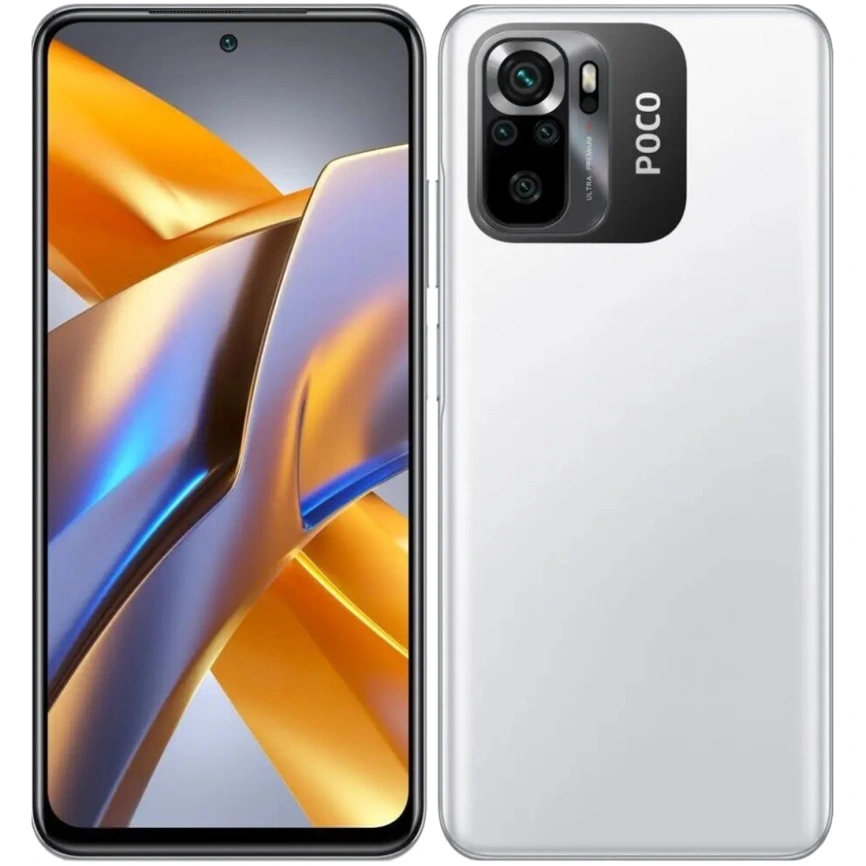 Смартфон Xiaomi Poco M5s | 6/128GB White (Global Version)