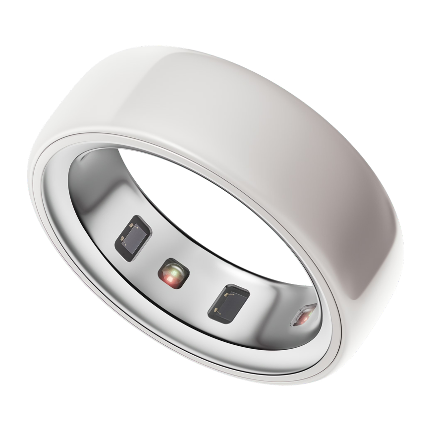 Умное кольцо Oura Ring 4 - размер 8 US, Ceramic Cloud
