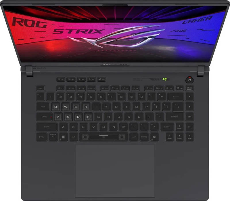 Игровой ноутбук Asus ROG Strix G16 G614PR-G16.R95070TI (Ryzen 9 8940HS, 32 ГБ, 1024 ГБ, RTX 5070 Ti, 165 Гц, Win 11 Home) Серый