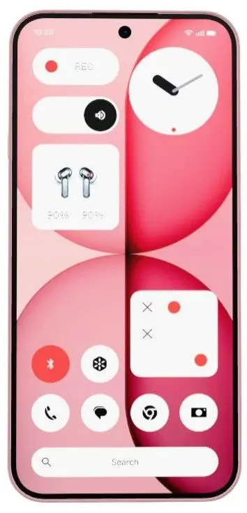 Смартфон Nothing Phone 4a 8/128 ГБ Розовый