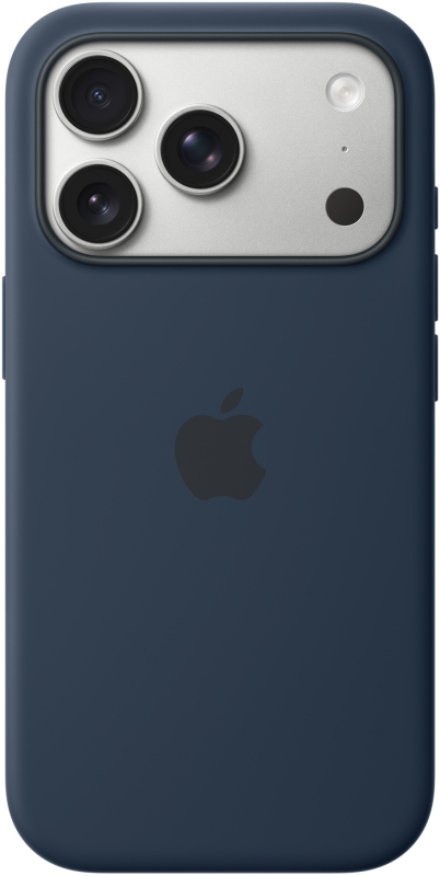 Чехол Apple для iPhone 17 Pro Silicone MagSafe, Темно-синий