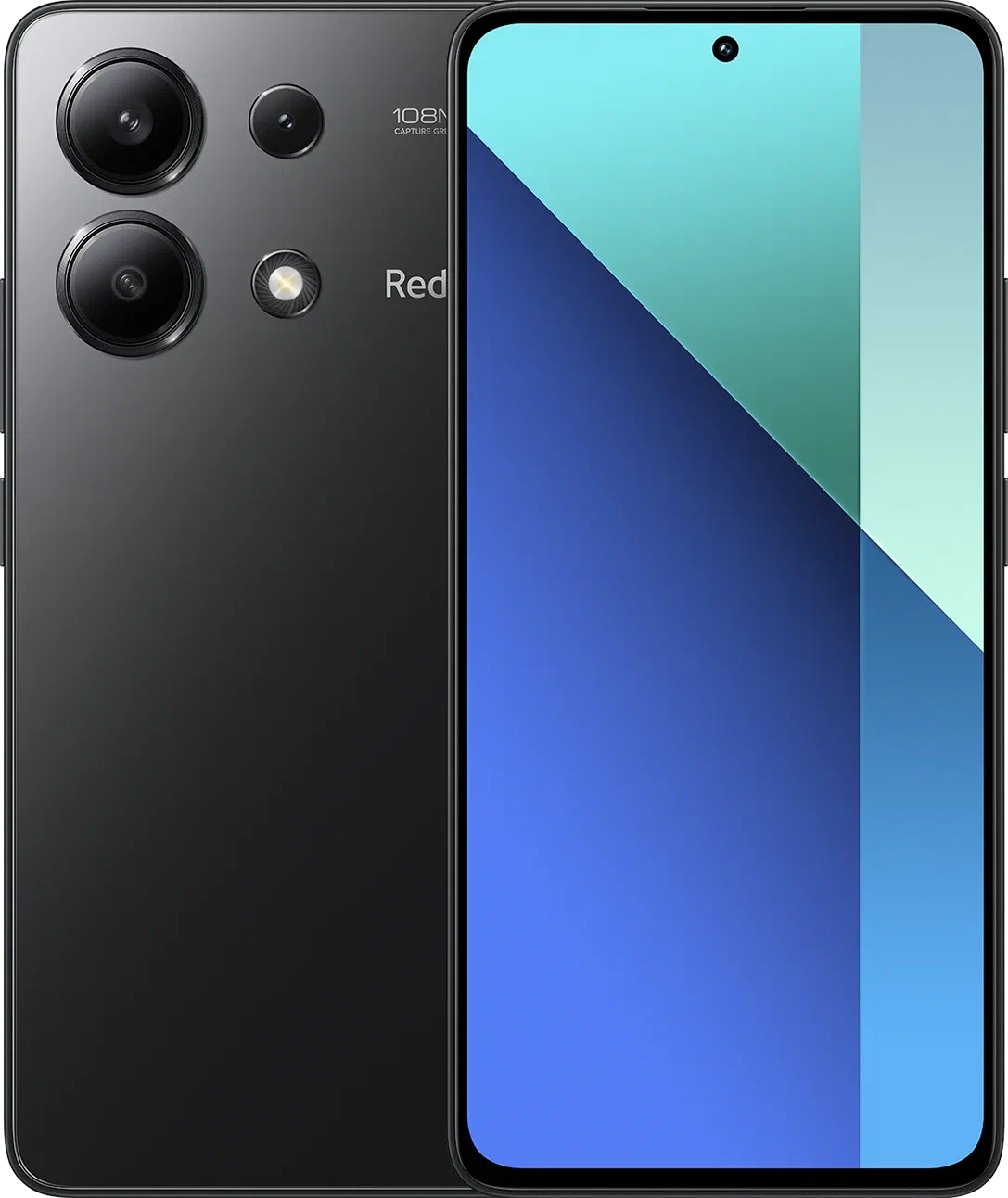 Смартфон Xiaomi Redmi Note 13 4G | 8/128 ГБ Ростест (EAC) Midnight Black