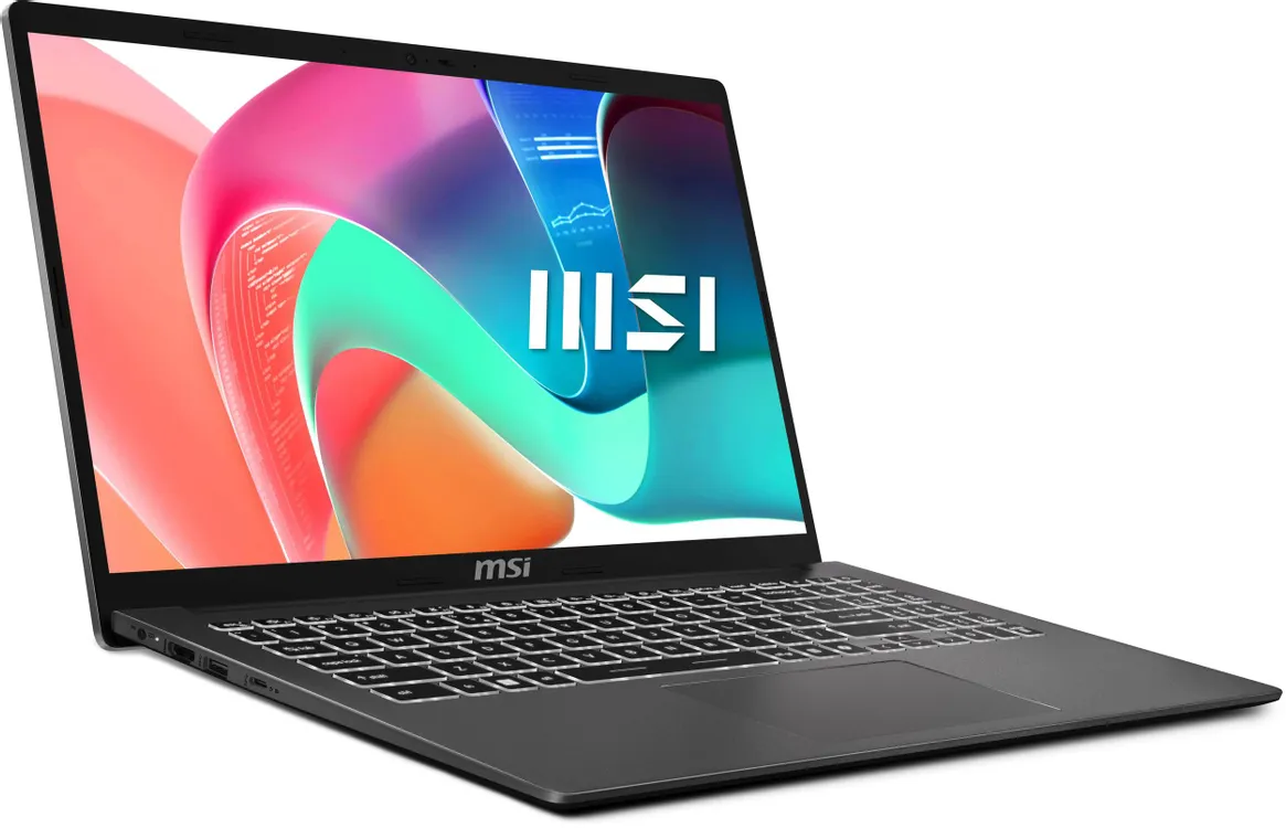 Ноутбук MSI Modern 15 F1MG-1071XRU 15.6", Intel Core 7, 16/512 GB, Intel Iris Xe Graphics (9S7-15S111-1071) Серый
