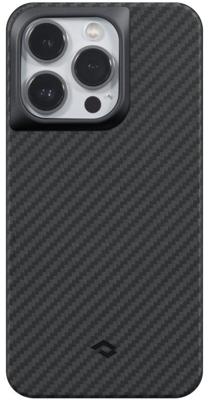 Чехол Pitaka MagEZ Pro 3 для iPhone 14 Pro, кевлар, черно-серый Чехол Pitaka MagEZ Pro 3 для iPhone 14 Pro, кевлар, черно-серый