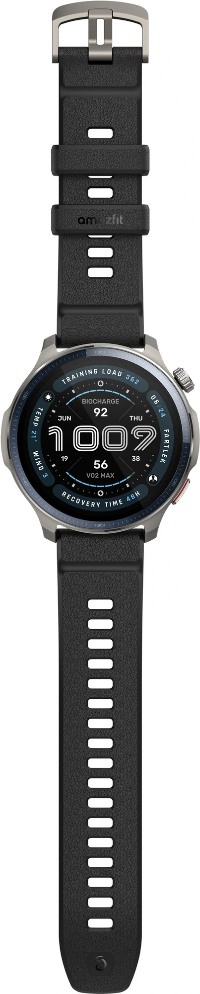 Смарт-часы Amazfit Balance 2 47.4 мм черный + доп. ремешок