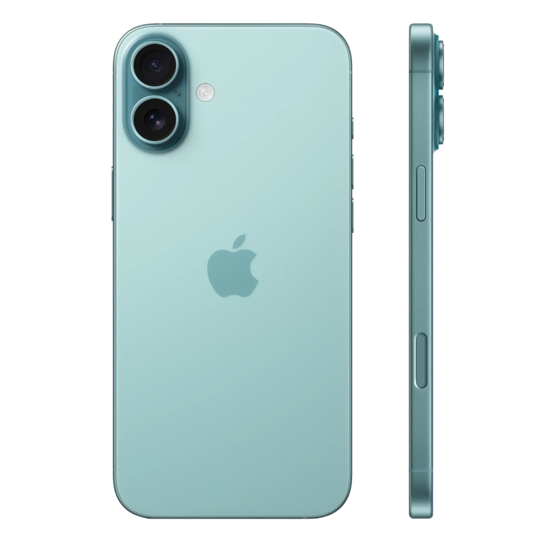 Смартфон Apple iPhone 16 Plus eSim 128 ГБ Бирюзовый