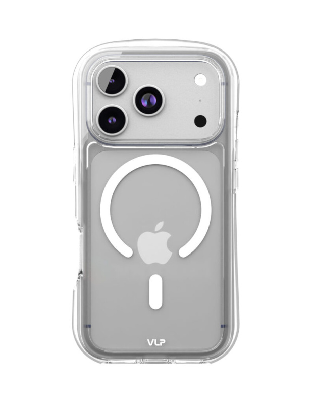 Чехол VLP Bubble Case с MagSafe для iPhone 17 Pro, белый