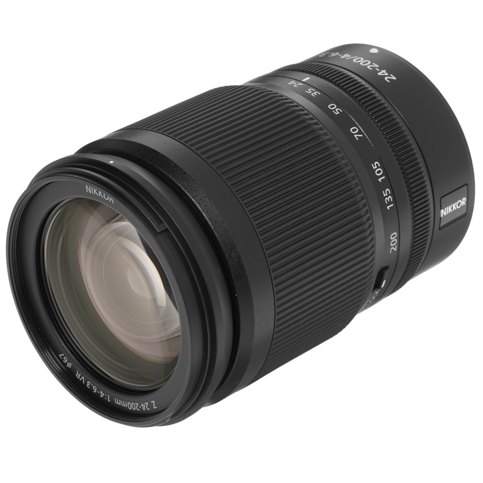 Фотообъектив Nikon NIKKOR Z 24-200mm f/4-6.3 VR Nikon Z черный