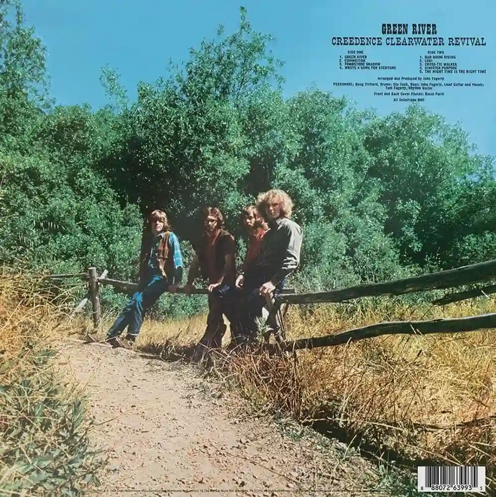 Виниловая пластинка CREEDENCE CLEARWATER REVIVAL - Green River (Olive Green)