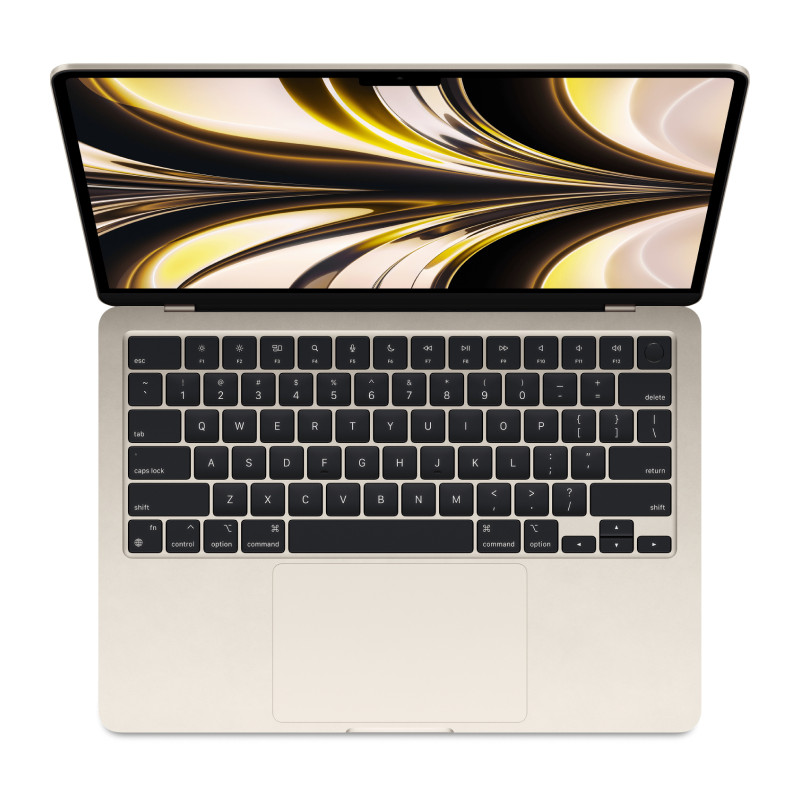 Ноутбук Apple MacBook Air 13&quot;  (2022) M2 / 8C CPU / 10C GPU/8GB ОЗУ/  256 ГБ SSD / Starlight
