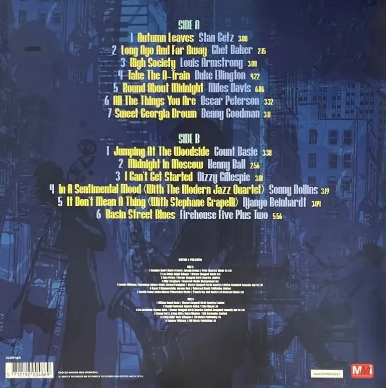 Виниловая пластинка VARIOUS ARTISTS - Giants Of Jazz