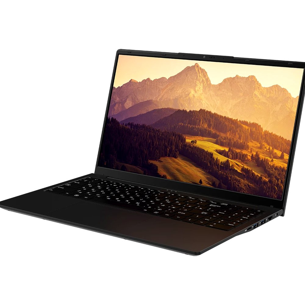 Ноутбук Rikor PRO 3 15 790F3002 (15.6", Intel Core i3 1220P, 16 ГБ, 512 ГБ SSD) черный