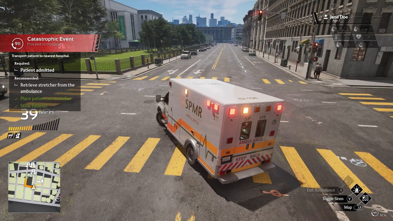 Игра Ambulance Life, русские субтитры (PS5)