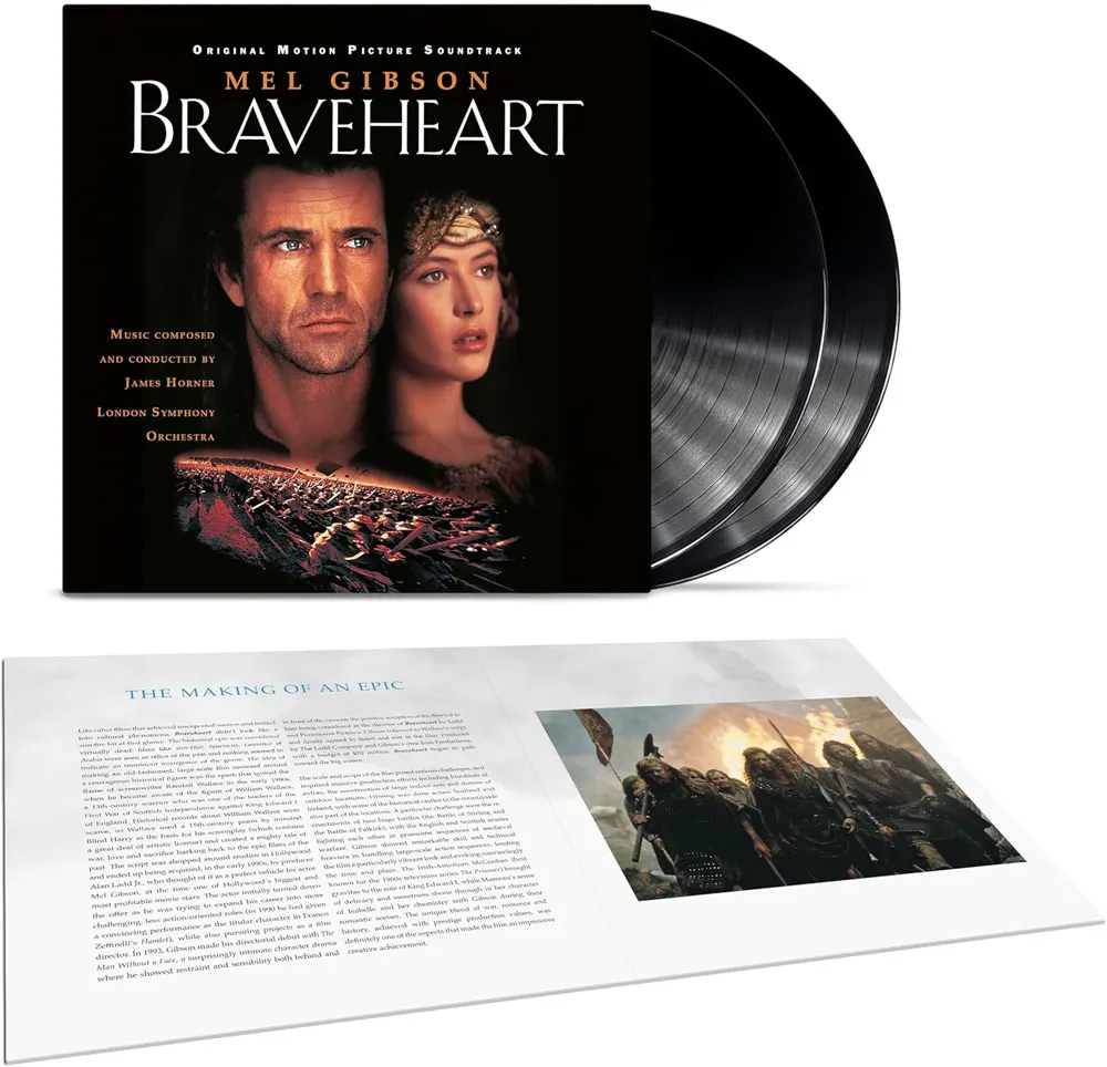 Виниловая пластинка OST - Braveheart (30th Anniversary)