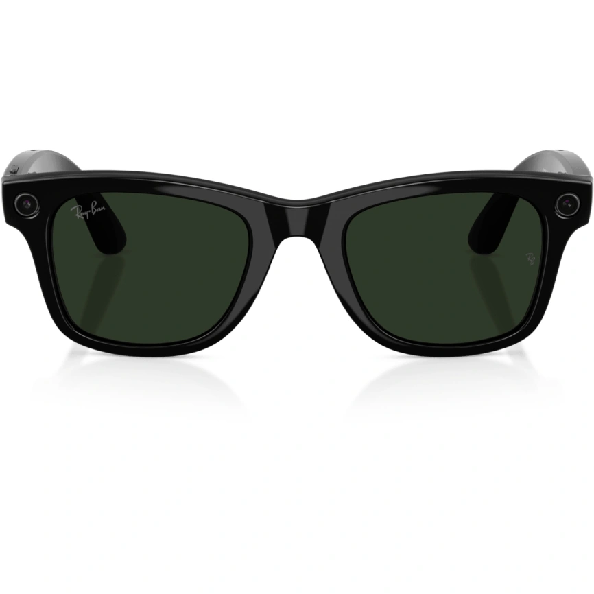 Умные очки Ray-Ban Wayfarer (RW4012 Gen 2) Shiny Black/Transitions Graphite Green L