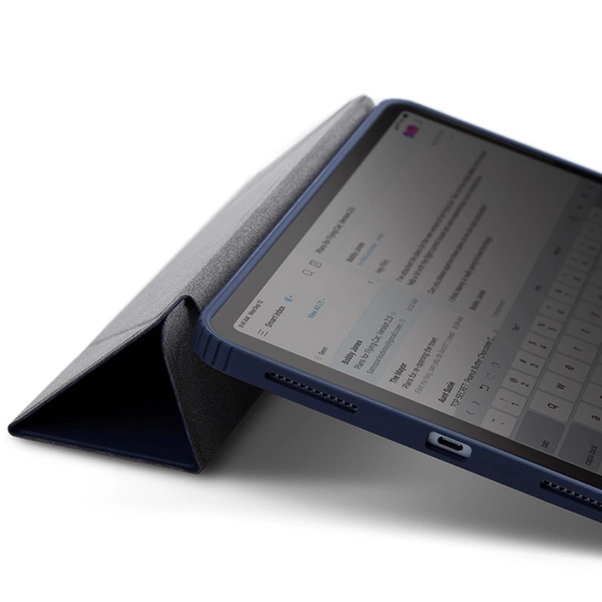 Чехол Uniq Moven Anti-microbial для iPad Pro 11" (2022/21/20) Синий
