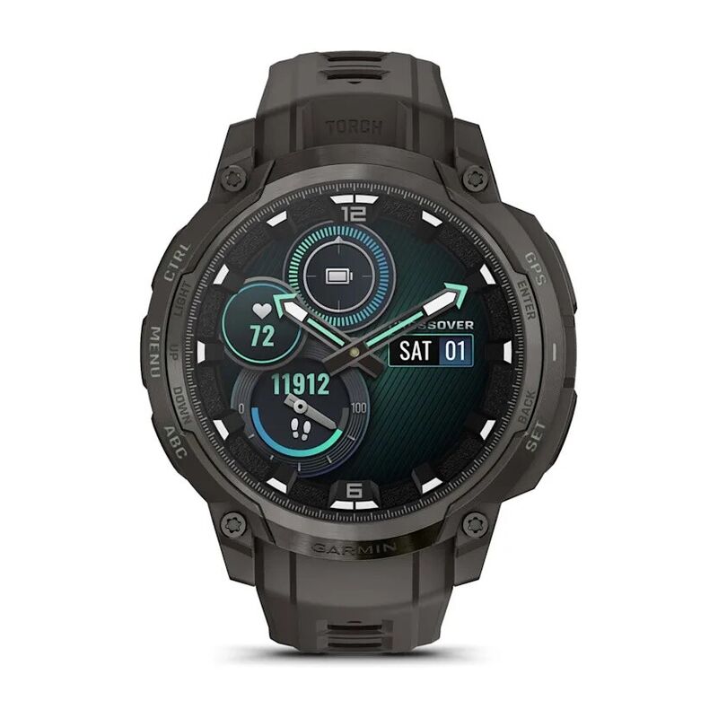 Часы Garmin Instinct Crossover Charcoal Black