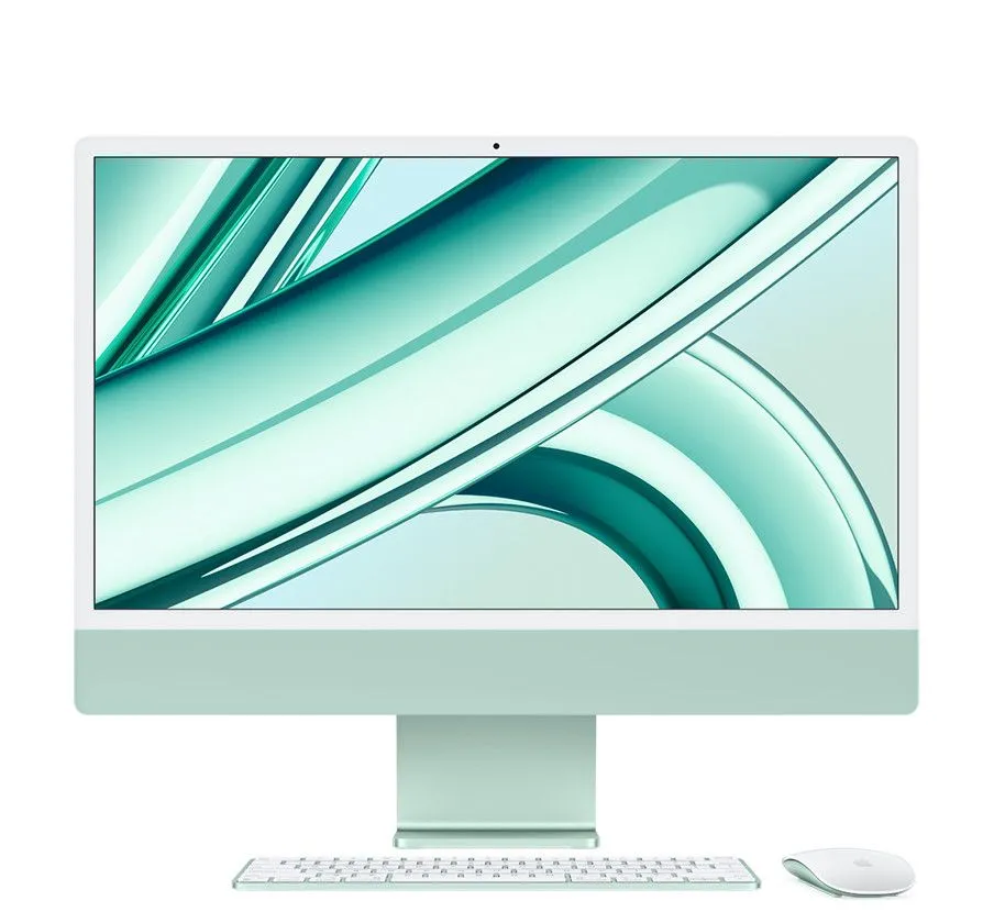 Моноблок Apple iMac 24" M3 (2023) Retina 4,5K 8C CPU/10С GPU, 16 ГБ RAM, 2 ТБ SSD, русская раскладка, (Green | Зеленый) (Z19J001U8)