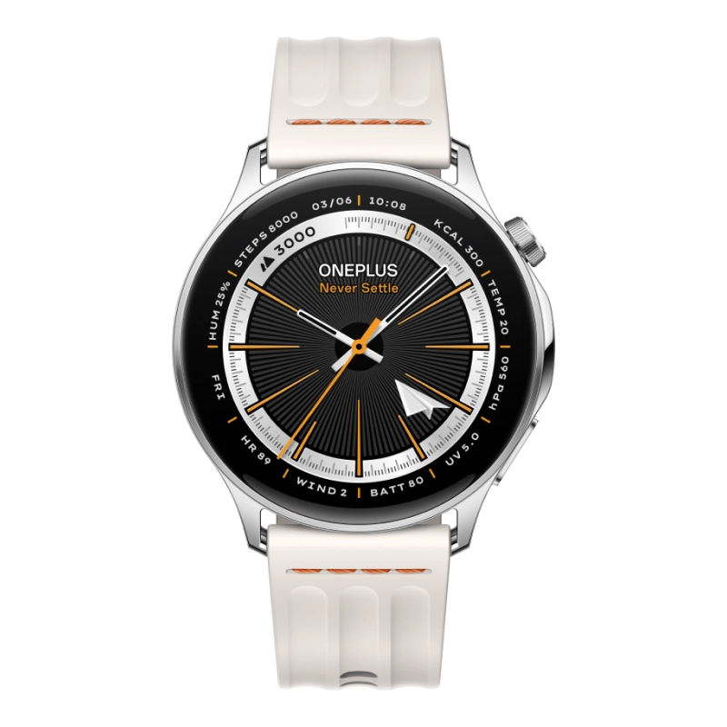 Смарт-часы OnePlus Watch Lite 45 мм серебристый