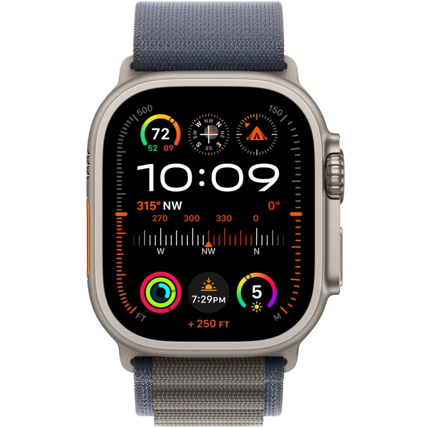 Смарт-часы Apple Watch Ultra 2 - 49 mm ремешок Alpine Loop | Blue, M