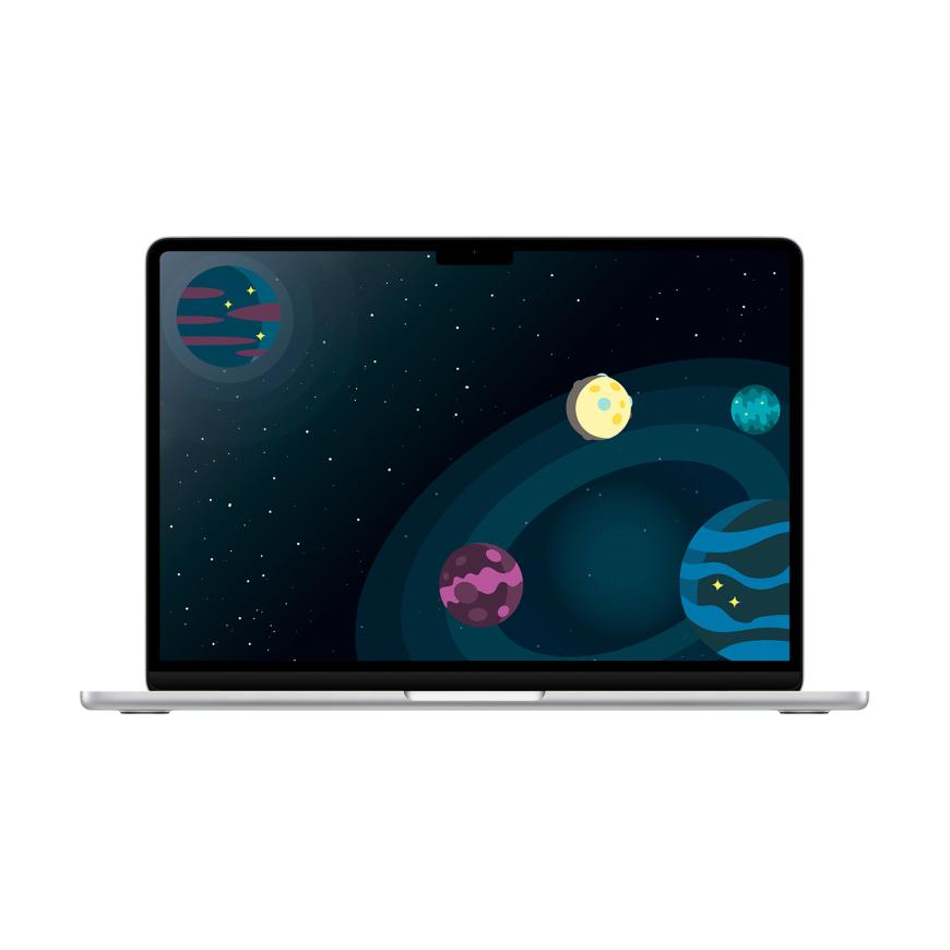 Ноутбук Apple MacBook Air 13" M2 (2022) 8C CPU/8C GPU, 16 ГБ RAM, 256 ГБ SSD, Silver