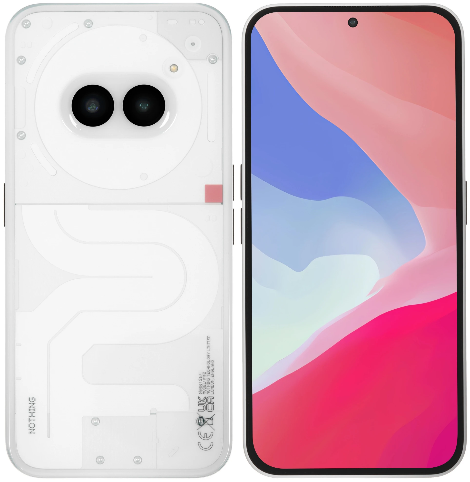 Смартфон Nothing Phone 2A, 8/128 ГБ (Кремовый | Milk)