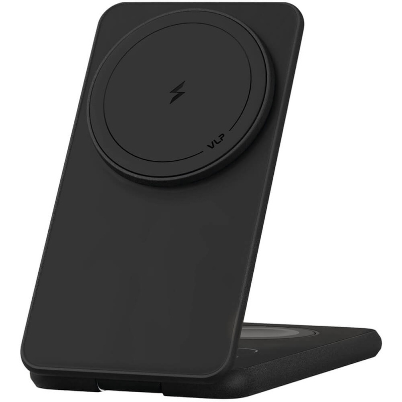 Беспроводное зарядное устройство VLP Alum Power Pro для Samsung, Черный