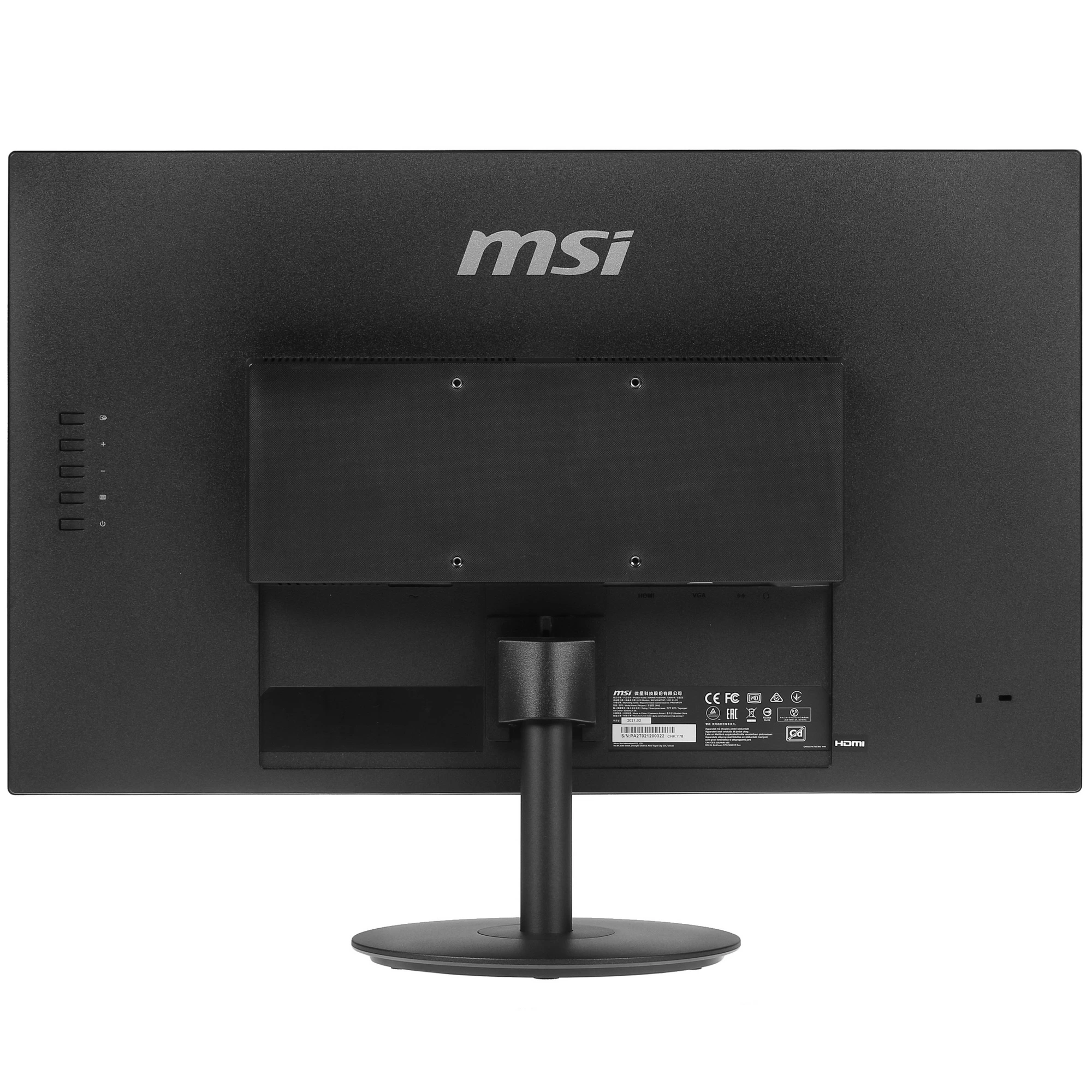 Монитор MSI PRO MP271AP 27" 100 IPS Черный