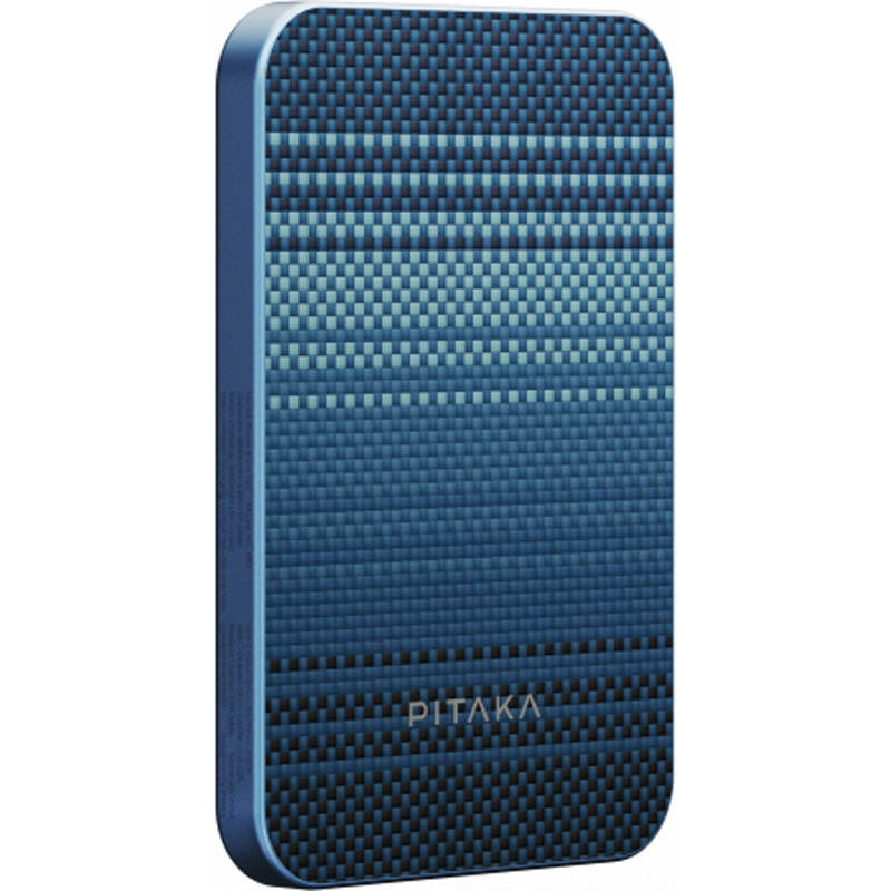 Беспроводная Зарядка PITAKA Power Bank Qi, Синий