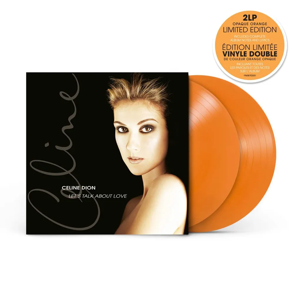 Виниловая пластинка DION CELINE - Lets Talk About Love (Orange)
