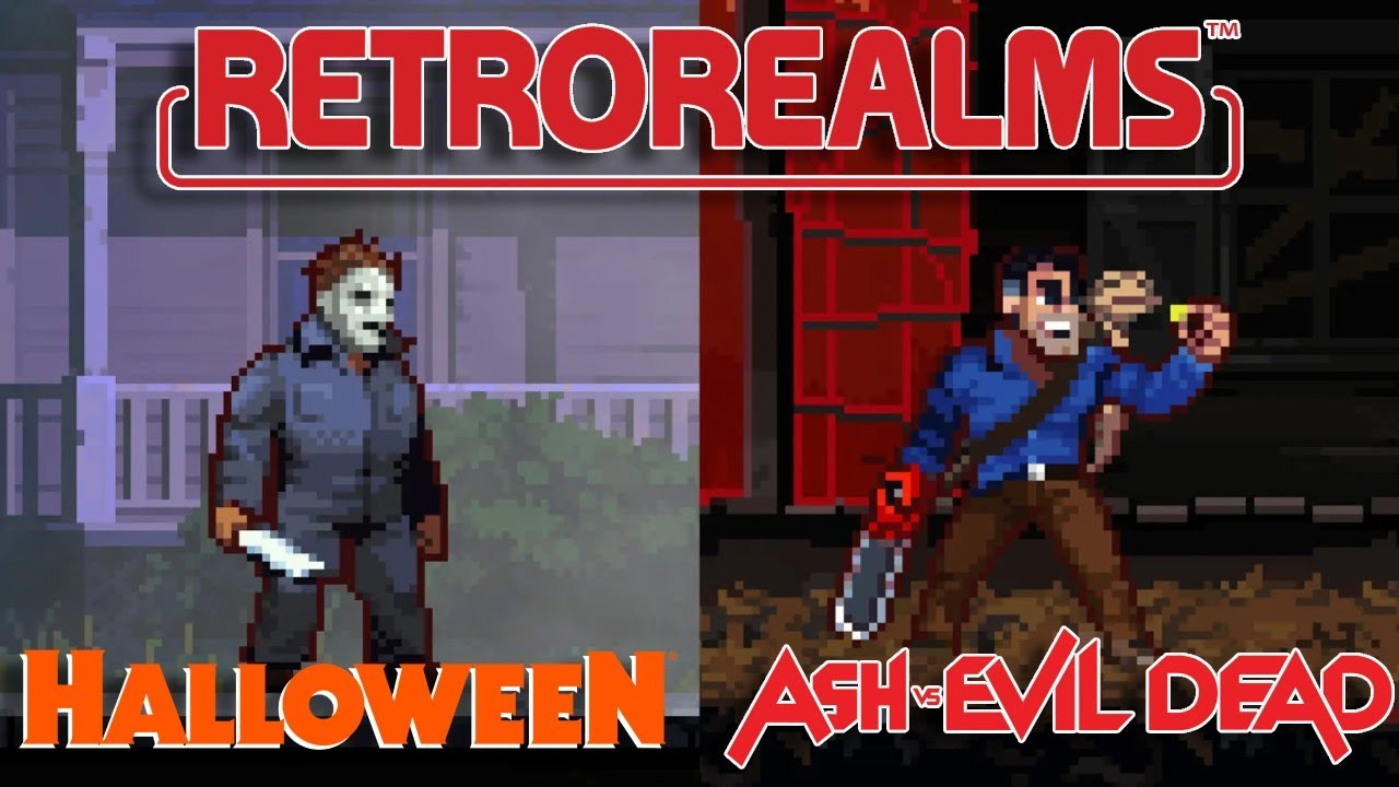 Игра Halloween & Ash vs Evil Dead: RetroRealms Double Feature, английский язык (PS5)