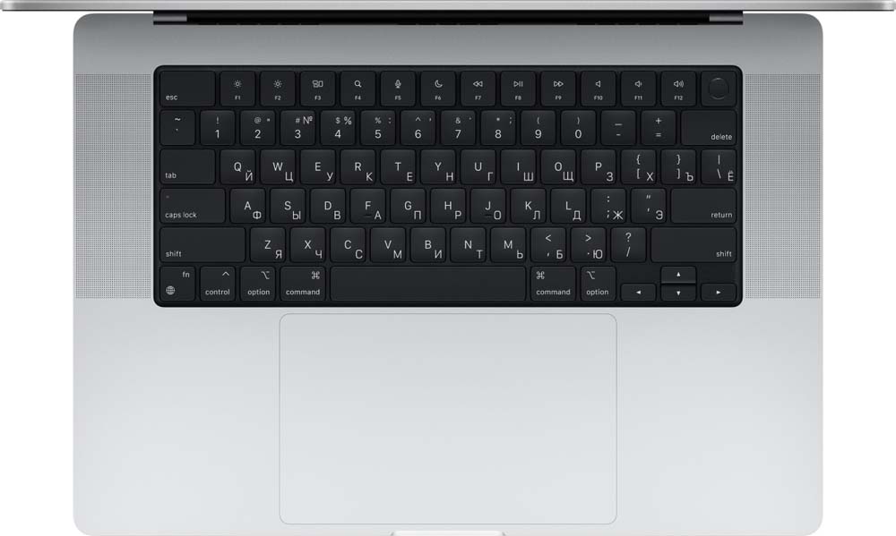 Ноутбук MacBook Pro 16" M1 Max (2021) 10C CPU/16C GPU, 32 ГБ RAM, 1 ТБ SSD, Silver