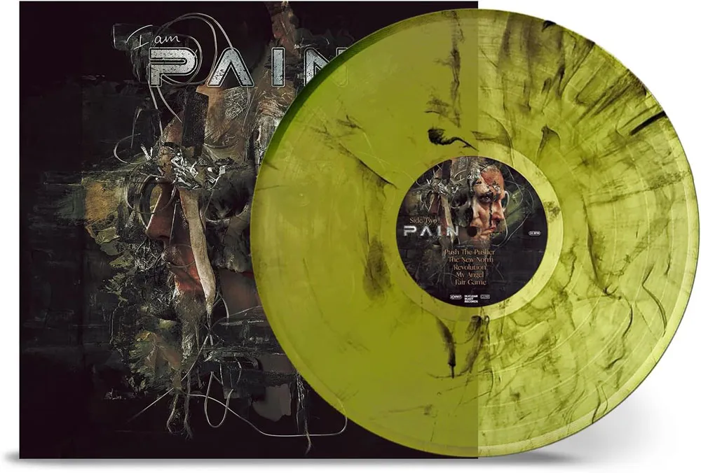 Виниловая пластинка PAIN - I Am (Yellow Green Transparent & Black Marbled)