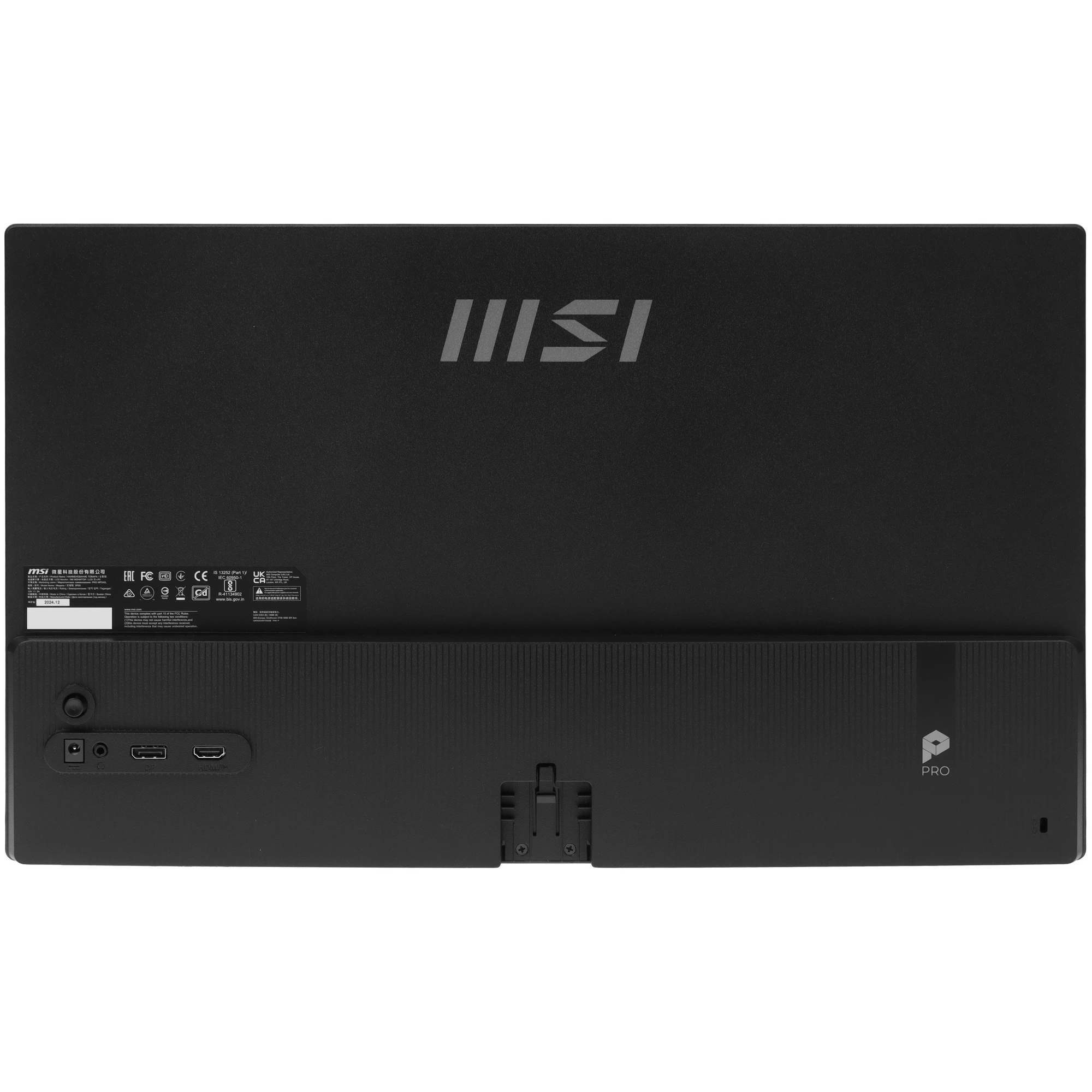 Монитор MSI PRO MP242L 23.8" 100 Гц IPS Черный