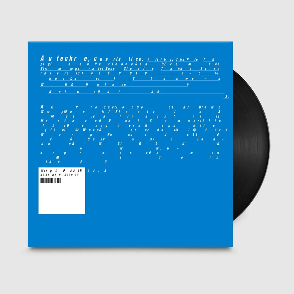 Виниловая пластинка AUTECHRE - Quaristice