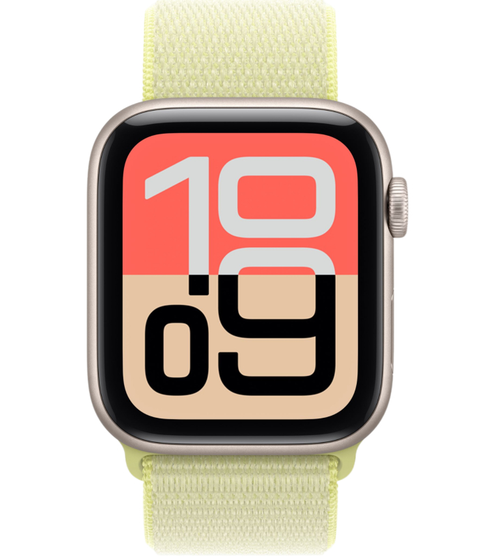 Смарт-часы Apple Watch SE 3, 44 мм алюминий Сияющая Звезда, браслет Sport Loop Желтый Смарт-часы Apple Watch SE 3, 44 мм алюминий Сияющая Звезда, браслет Sport Loop Желтый