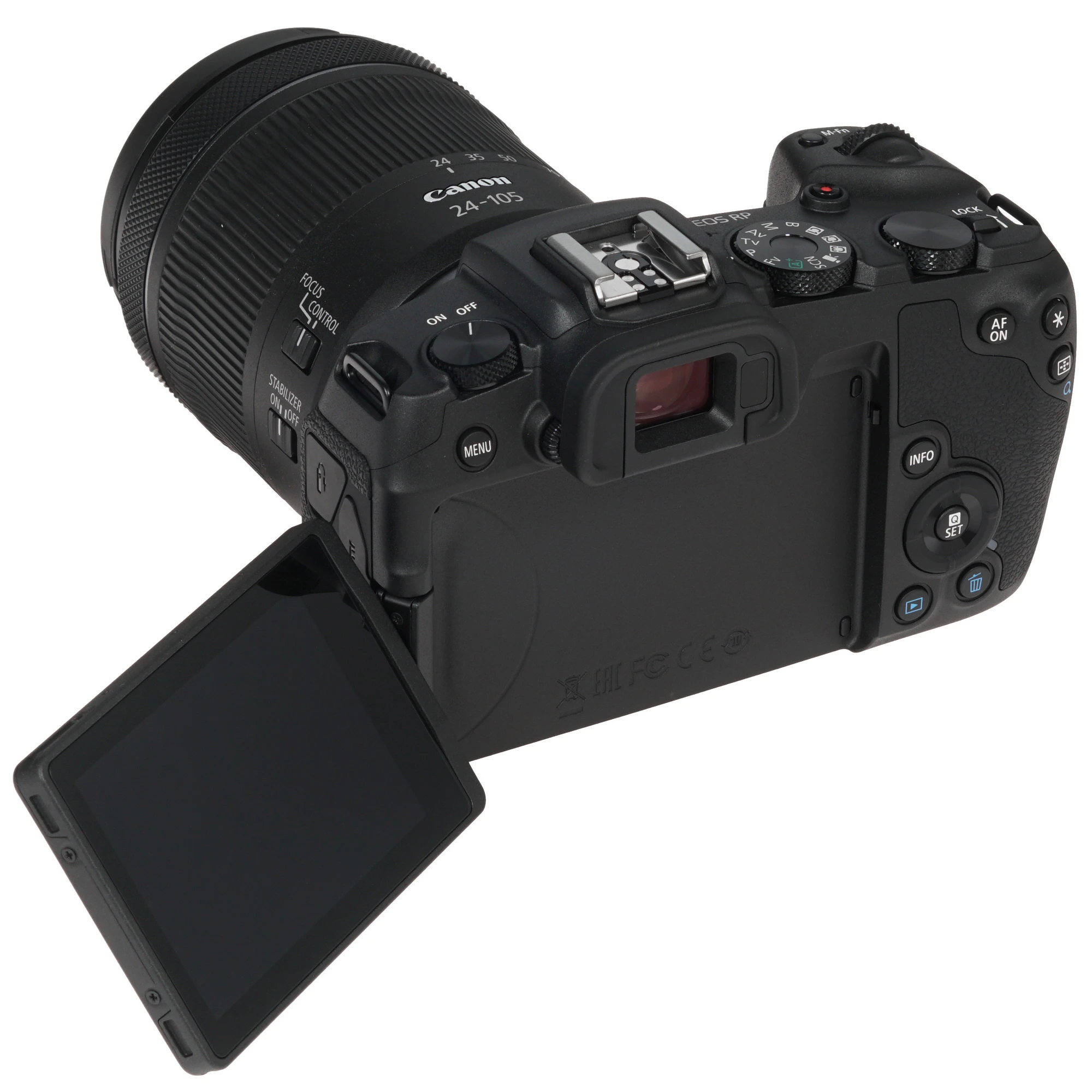 Фотоаппарат Canon EOS RP Kit RF 24-105mm F4-7.1 IS STM Black