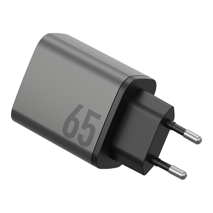 Сетевое зарядное устройство EnergEA Ampcharge GaN 65w, 2USB-C + USB-A PD/PPS/QC3.0, 65 Вт