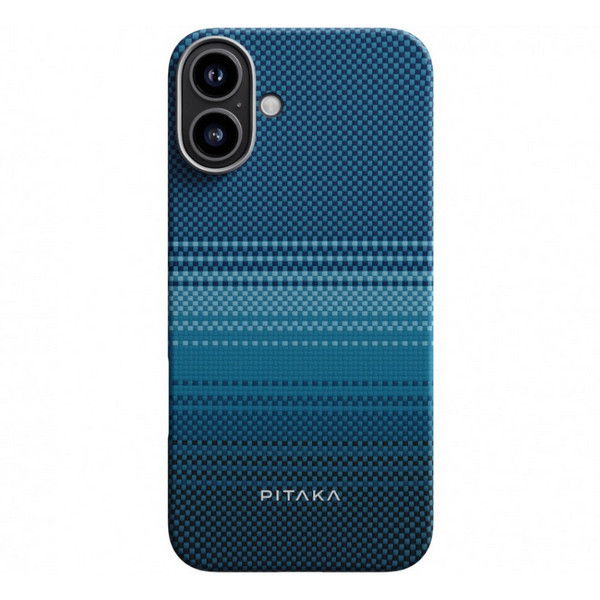 Чехол Pitaka Tactile Woven Case для iPhone 16 - Moonrise (KI1601M) Чехол Pitaka Tactile Woven Case для iPhone 16 - Moonrise (KI1601M)