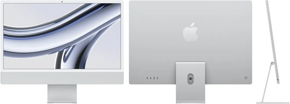 Моноблок Apple iMac 24" M3 (2023) Retina 4,5K 8C CPU/10С GPU, 16 ГБ RAM, 2 ТБ SSD, русская раскладка, (Silver | Серебро) (Z19E002KP)