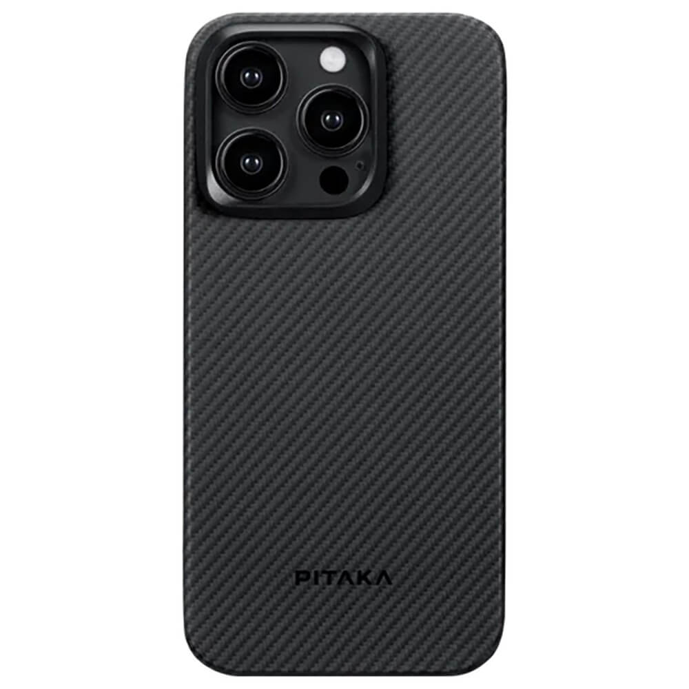 Чехол Pitaka MagEZ Case 4 для iPhone 15 Pro Max, черный (KI1501PM) Чехол Pitaka MagEZ Case 4 для iPhone 15 Pro Max, черный (KI1501PM)