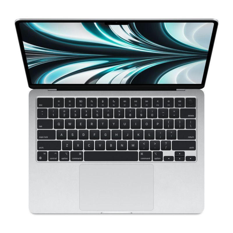 Ноутбук MacBook Air 13" M2 (2022) 8C CPU/8C GPU, 8 ГБ RAM, 256 ГБ SSD, Silver