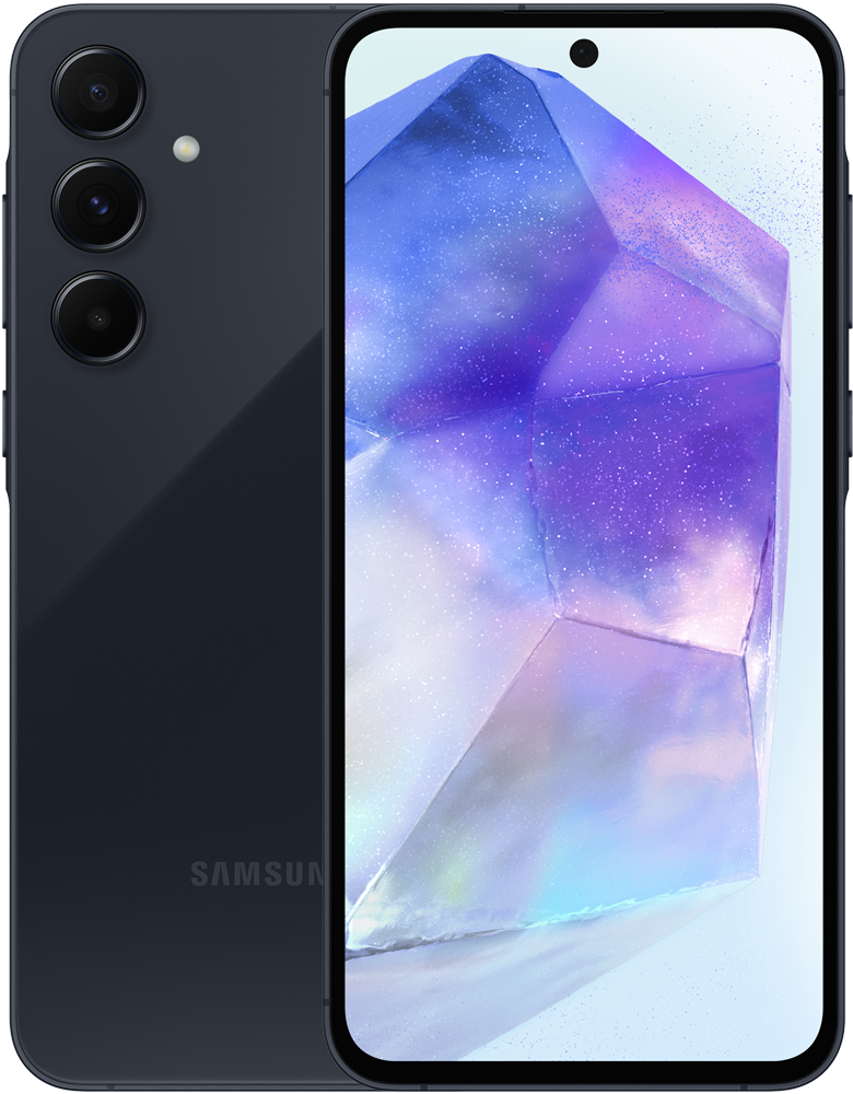 Смартфон Samsung Galaxy A55 5G 12/256 ГБ Темно-синий