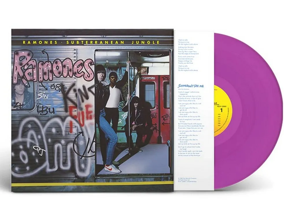 Виниловая пластинка RAMONES - Subterranean Jungle (Violet)