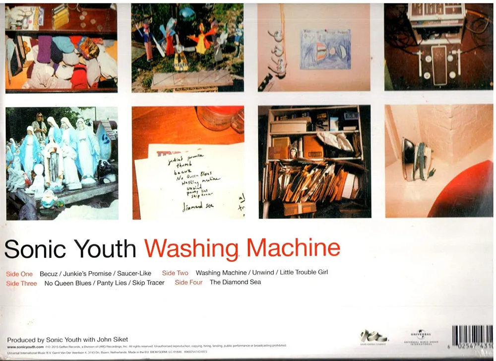 Виниловая пластинка SONIC YOUTH - Washing Machine