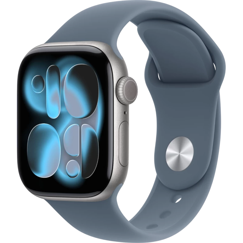 Смарт-часы Apple Watch Series 11, 46 мм (Space Gray | Серый) Sport Band M/L